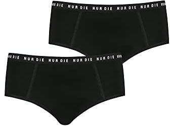 NUR DIE Vorteilspack Alles Geregelt Panty Set Tag + Nacht - schwarz - Größe 48-50