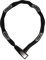 ABUS Kettenschloss Catena 6806K QST – Fahrradschloss mit Halterung – ABUS-Sicherheitslevel 6 – 6 mm stark – 110 cm lang – Schwarz