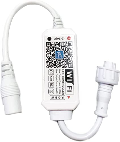 Aquariumabdeckung, langlebig (4TD-WF)Lominie 4 Kanäle Aquarium Licht WiFi Controller für aufgerüstete Asta 20 Pixie 30 Asta 120 Pixie 80 G-Serie (5 Löcher für den Leuchtenanschluss)