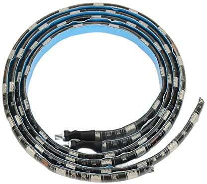 Dioche Elektroroller-LED-Streifenlichter, Elektroroller-Streifenlichter, Kunststoff, Elektroroller-LED-Streifenlichter, LED-dekorative Nachtlampe, Bunte Streifenlichter für M365 1S-Roller