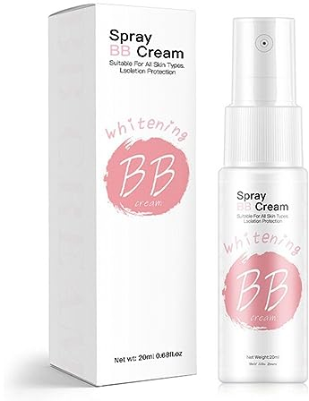 ZXCVWWE 20 ml BB Cream Spray Whitening Foundation Concealer Wasserdicht Anhaltende Feuchtigkeitsspendende Lotion Gesicht Kosmetik Aufhellen Körper Isolation