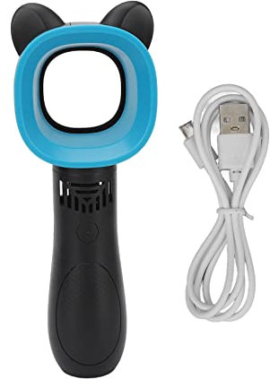 Julyue Eyelash Extension Fan Dryer, 3 Speed Wind USB Rechargeable Eyelash Dryer for Lash Extensions, Handheld Lash Fan Dryer for Eyelash Extensions(Black)