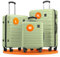 Travely Polycarbonat Koffer Set 77cm, 67cm, Handgepäck Koffer in einem Set, Sehr robuste Reisekoffer mit sanften Rollen & TSA Schloss, Reisekoffer