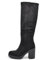 IF Fashion Scarpe da Donna Stivali Camperos Polpaccio Con Tacco Alto Grosso Platform Camoscio 2333 nero N.37