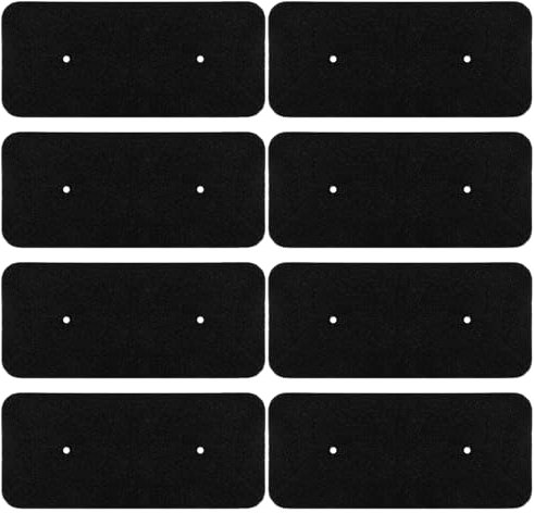 COZERI Lot de 8 filtres d'échangeur de chaleur pour Candy 40006731 - Filtre de rechange pour sèche-linge Hoover - Filtre efficace des peluches - Filtre réutilisable de qualité supérieure