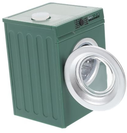 TOYANDONA Electrodoméstico De Juguete Miniatura Lavadora Simulada Decoración para Casa De Muñecas