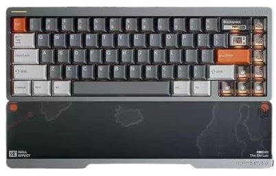 XXINGYULI NUPHY HALO65 HE Mechanical Keyboard Wired Magnetic Switch Customizable RGB Aluminum Gaming Keyboard Compatible With PC Gamers Accessories(C)