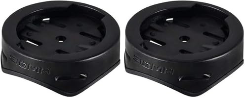 SIGMA GPS Halterung | Ersatzteil für GPS Fahrradcomputer | Lenkerhalterung (Packung mit 2)