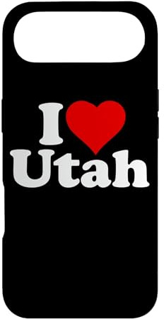I HEART LOVE UTAH UT Case for iPhone Air