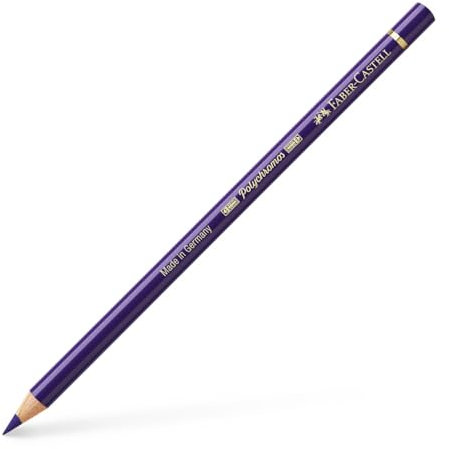 Faber-Castell Art & Graphic Polychromos Colour Pencil, (249), Mauve, for Art, Craft, Drawing, Sketching, Home, School, University, Colouring