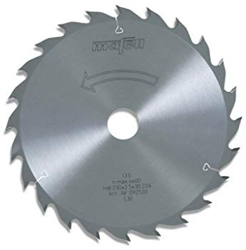 Mafell Sägeblatt-HM, 230 x 1,8/2,5 x 30 mm, Z 24, WZ, für universellen Einsatz in Holz (KSP 85 Fc)