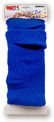 PARTY DISCOUNT Stulpen Beinwärmer, unifarben blau