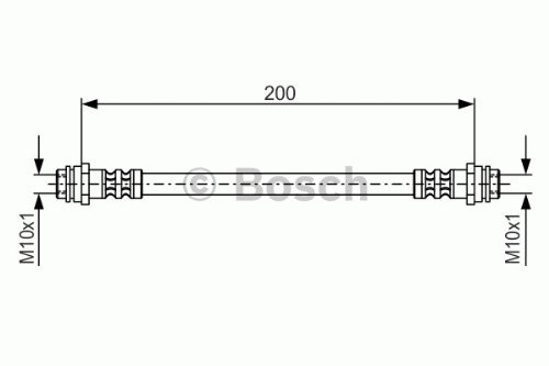Bosch 1987476946 Brake Hose
