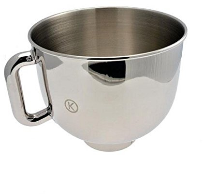 X3600 - bol inox 5l avec poignee pour robots kmix robot menager kenwood kmx50 kmix
