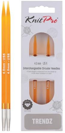KnitPro Trendz Interchangeable Circular Needles 5 (13cm) | 4.00mm