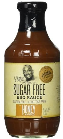 G Hughes BBQ Sauce Honey 510ml