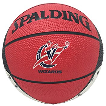 Game Master NBA Washington Wizards Mini Team Basketball, Rot, 17,8 cm