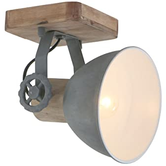 Steinhauer Mexlite wandlamp Gearwood - holz - gummi - 7968GR