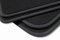 teileplus24 B54 Velours Fußmatten kompatibel mit BMW 3er E46 Touring Limo 2000-2007 Trittschutz Fahrermatte, Naht:Schwarz