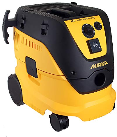 MIRKA 2976011 Dépoussiéreur - 1230 - Classe De Poussière: L -Auto-Filter Cleaning EU 230V - Dimensions (mm): 565 x 385 x 565 - Niveau De Bruit: 60 dB - Poids: 14.5kg
