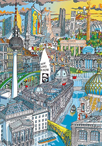 Educa 18469, Berlin, 200 Teile City Puzzle für Erwachsene und Kinder ab 6 Jahren, Deutschland
