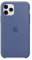 Apple Silicone Case (for iPhone 11 Pro) - Linen Blue