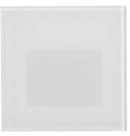 Brumberg LED Doseneinbau-Leuchte WALL KIT68 mit Abdeckung, IP20, eckig, 7.8x7.8cm, 230V, 1.5W 3000K 35lm, CRi >90, Weiß