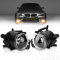 TangMiGe Nebelscheinwerfer für BMW 5er (E60 E61, 525i 525xi 528i 528xi 530i 530xi 535i 535xi 545i 550i), 07/2003-09/2010, Alle nur für M Paket Stoßstange/M Tech Sport, 1 Paar, Klar Objektiv