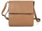 Aaron Leather Goods Leder-Umhängetasche für Kinder und Frauen, geräumige Tasche, Mérida