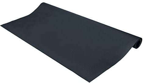 WENKO Spritzschutzmatte Schwarz, Bodenschutzmatte mit Anti-Rutsch Effekt für unter den Grill, wasserfeste Matte ideal im Außenbereich einsetzbar, schützt den Untergrund vor Fettspritzern, 120 x 60 cm, 55007100, 60 x 0 x 120 cm