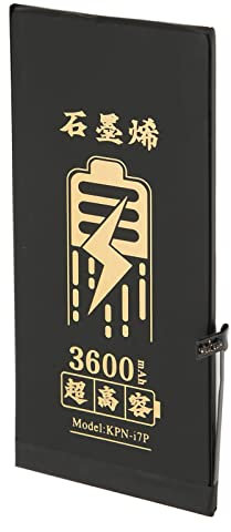 Batterie de Téléphone, Protection contre les Décharges Excessives, Protection contre la Surchauffe, Graphène, capacité Supérieure, Batterie de Téléphone Portable pour Réparation (iPhone 7Plus 3600mAh)