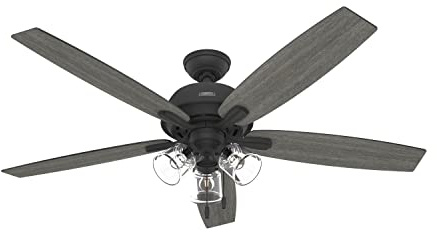 Hunter Fan Company 51614 Dondra Deckenventilator, Mattschwarz