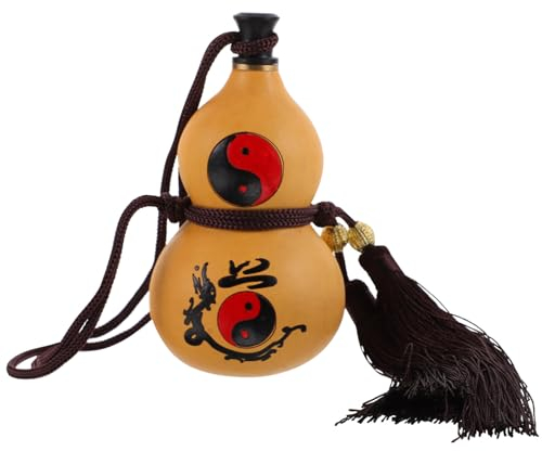 UPKOCH Decorazione Giapponese Decorazione Giapponese Sake Zucca Bottiglia Di Sake Bottiglia Di Sake Calda Bottiglia Di Stoccaggio Delle Bevande Bottiglia Di Zucca Di Liquore