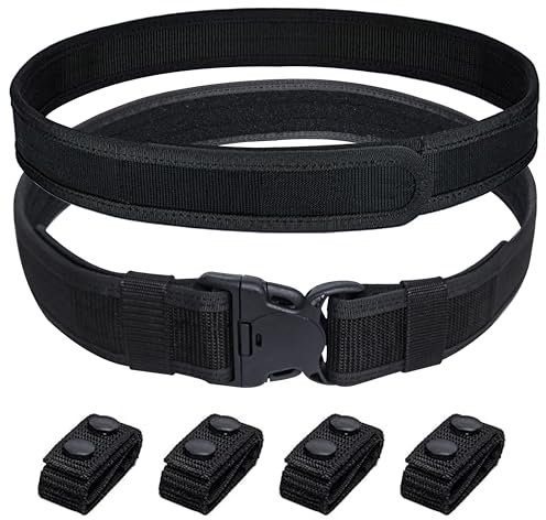 TKHDBF Duty Belts Strafverfolgungsgürtel mit Schnellverschluss für Polizei