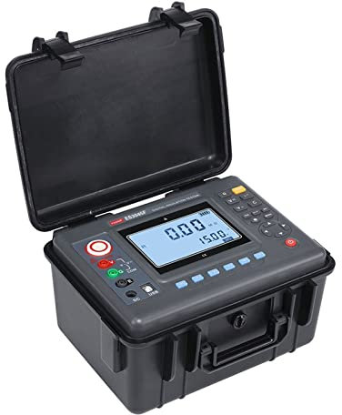 Misuratore di Resistenza, Misuratore di resistenza all'isolamento digitale Tester di resistenza di isolamento ad alta precisione Megohmmeter 5KV 10KV 15 KV ES3045E.
