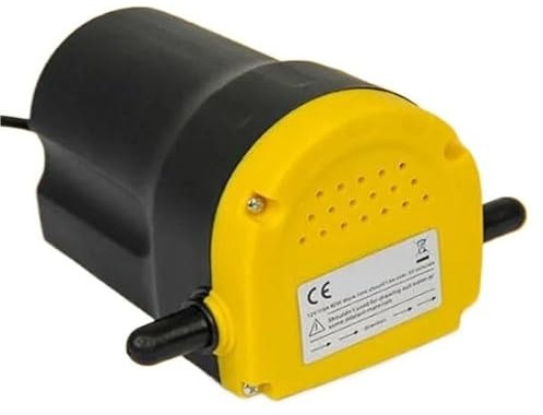 Hydraulic Gear Pump Pompe à huile de pompage électrique, petit outil d'échange d'huile 12V /24V, auto-entretien automatique, engrenage à huile hydraulique Diesel(24V)