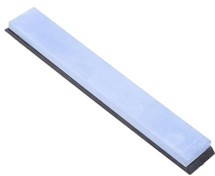 Pierre à Aiguiser 15000 Corindon Blanc Haute Précision 150x23x6mm pour Outils Jardinage Sécateur Cisaille Couteau Affûtage Finition Miroir