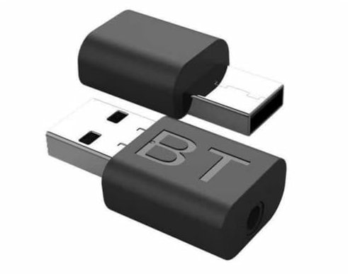 Adaptador Bluetooth USB receptor de audio transmisor altavoz de coche Bluetooth receptor de doble salida A6F1 AUX