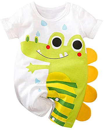 Pigiama per bambini, con stampa 3D, per bambini, con motivo a calze, in pile per bambini, verde, 12-18 Mesi