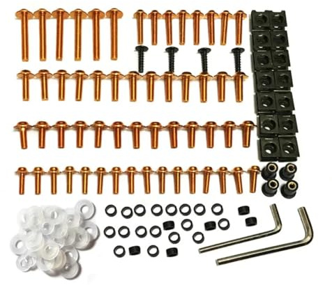 Hex Bolts And Nuts Set Compatible With Ducati For 749 999 S R S4RS Motorcycle Complete Fairing Bolts Kit Body Screws Motorbike Battery Terminal Screws