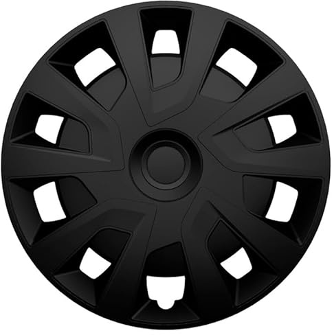 Radkappen Radzierblenden kompatibel mit VW Crafter Revo-Van 16 Zoll Schwarz 4 Stück
