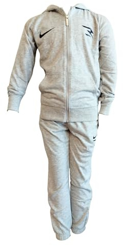 NIKE 3Brand Tuta Da Ragazzo Logo Grigia Codice 9Q1216-C87