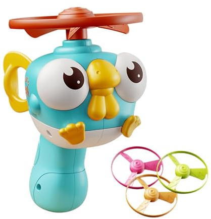 Juguete de Disco Volante - s Juguete de Platillo | Juguetes para exteriores, Juegos de Patio, Juguetes de Exterista Interactivos con Peonzas, Juegos de Deportes al Aire Libre para Niños y