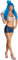 Rubies Sexy California Girl Katy Perry Kostüm für Damen - S