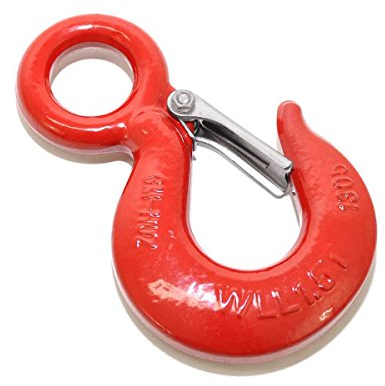 Seilwerk STANKE LASTHAKEN ÖSE fest 3000kg verzinkt Sicherheitshaken Haken Kettenhaken Forsthaken für Forstkette