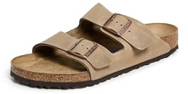 Arizona, scarpe unisex con 2 cinghie, suola in sughero sandali, taglia da donna 38