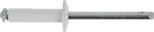 RESTAGRAF 4711 Niete, schwarz, 9 bis 12 mm x 18 mm