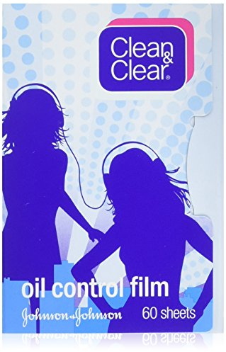 Clean & Clear Kontrolle Der Ölfilm Reinigen & Klären Öl-Absorbierenden Platten 60 Blätter (Packung Mit 3)