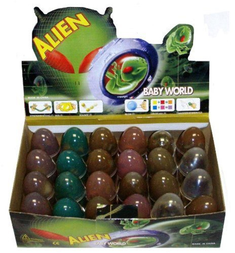 Henbrandt Mini Alien Egg Assorted 4cm