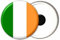 Ireland Country Flag 58mm Button Badge Fridge Magnet